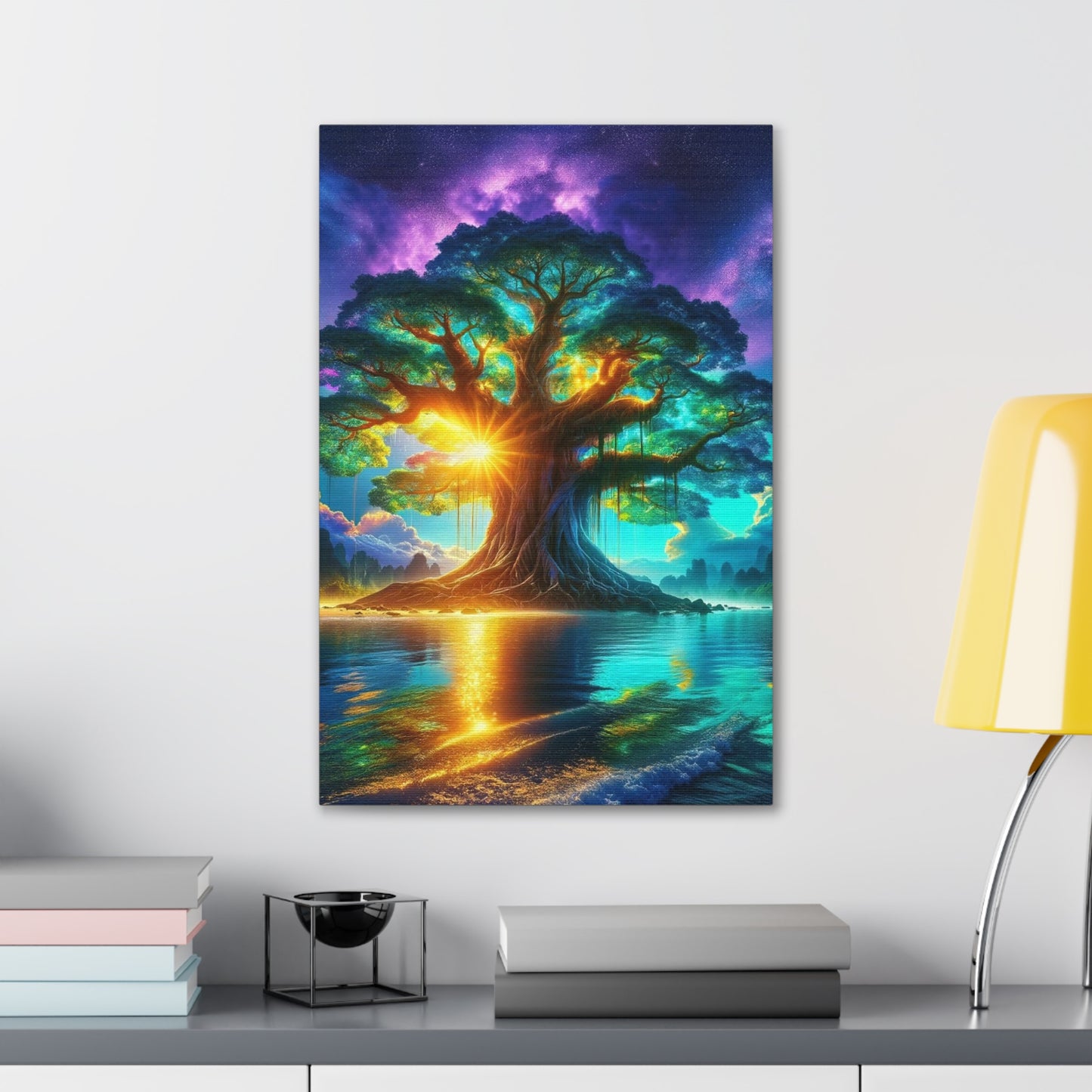 Trees of Light Art Canvas Ed. 14