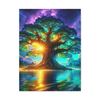 Trees of Light Art Canvas Ed. 14