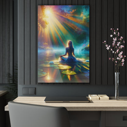 Blissful Lotus Acrylic Print Ed. 6