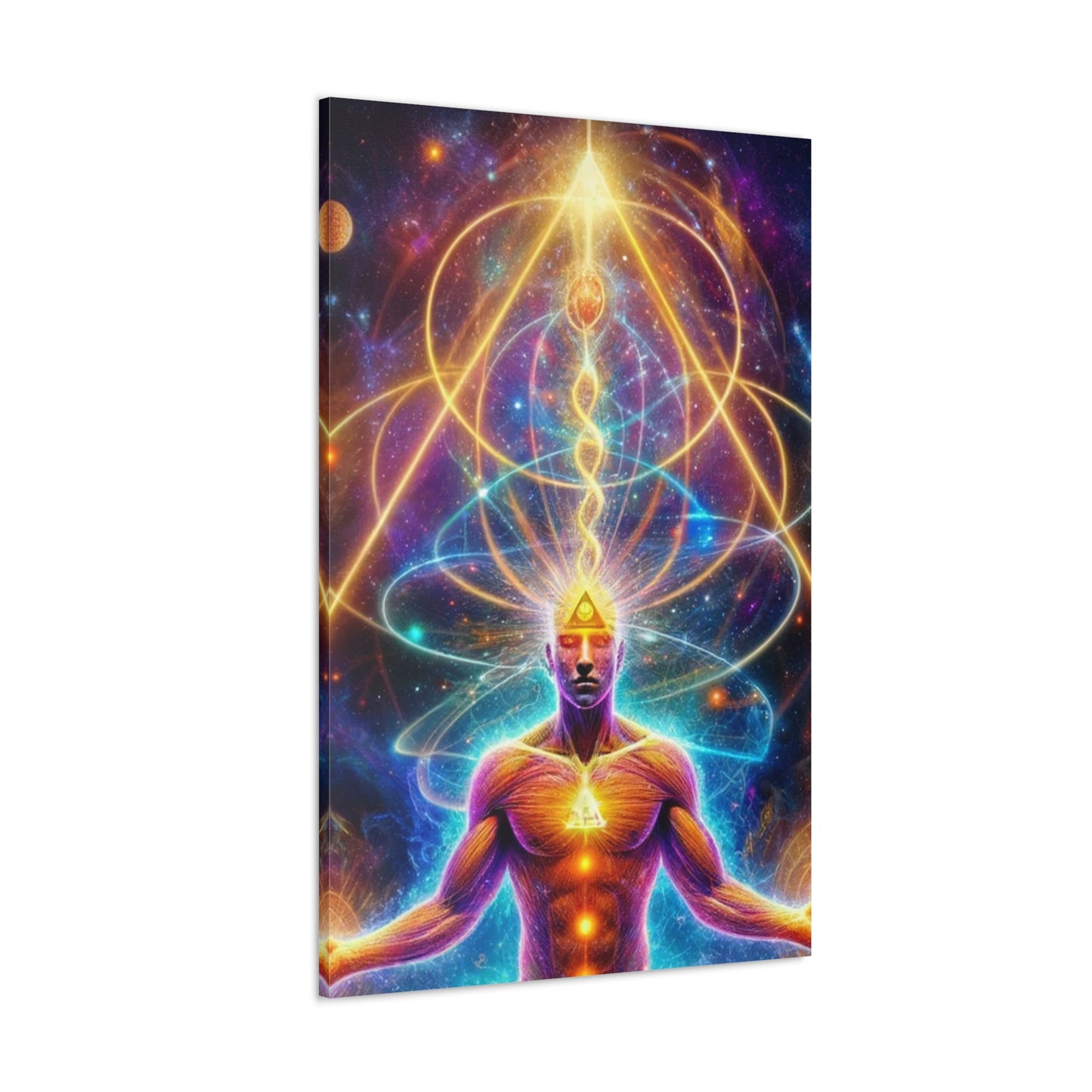 Quantum Entanglement Art Canvas Ed. 9