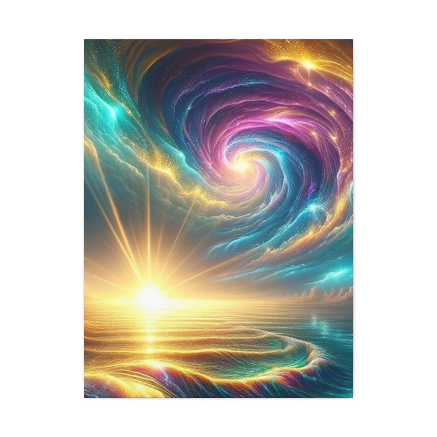 Serene Ocean Art Canvas Ed. 6