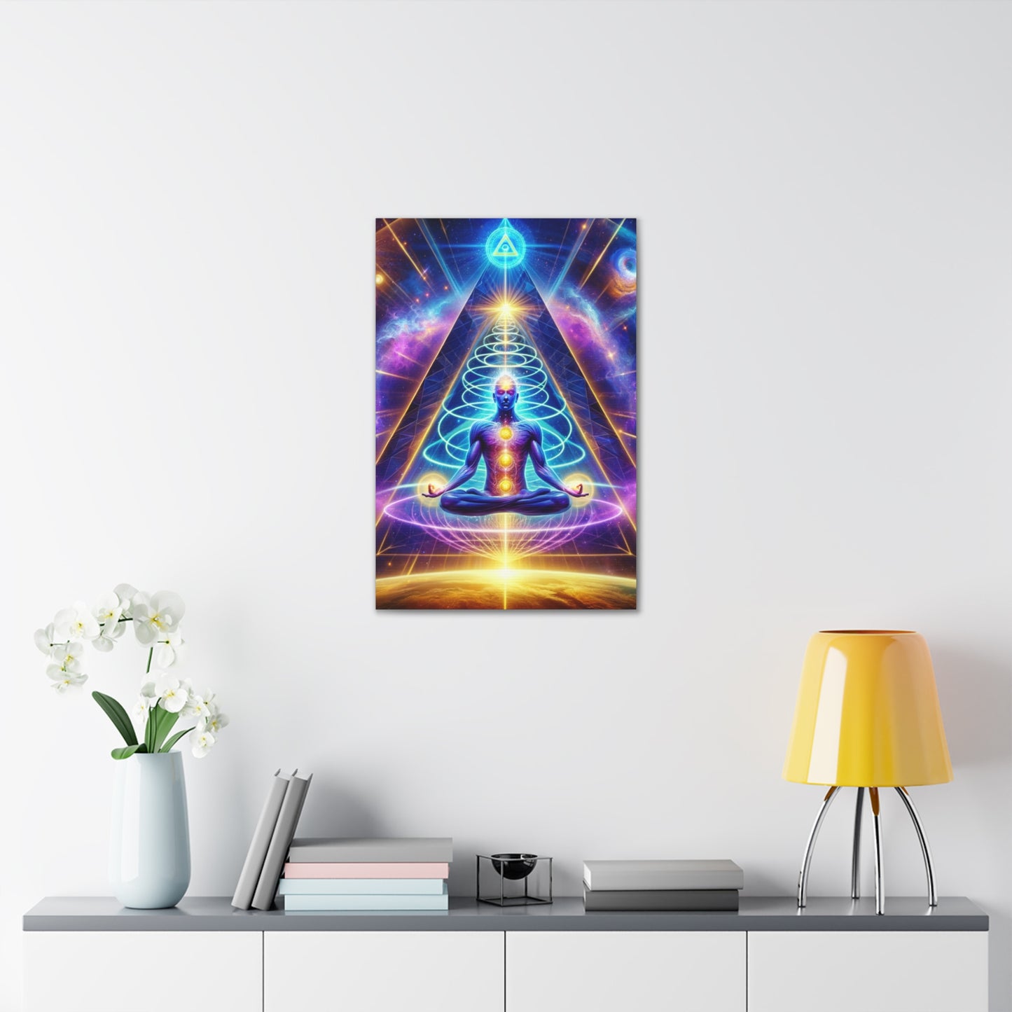 Quantum Entanglement Art Canvas Ed. 7