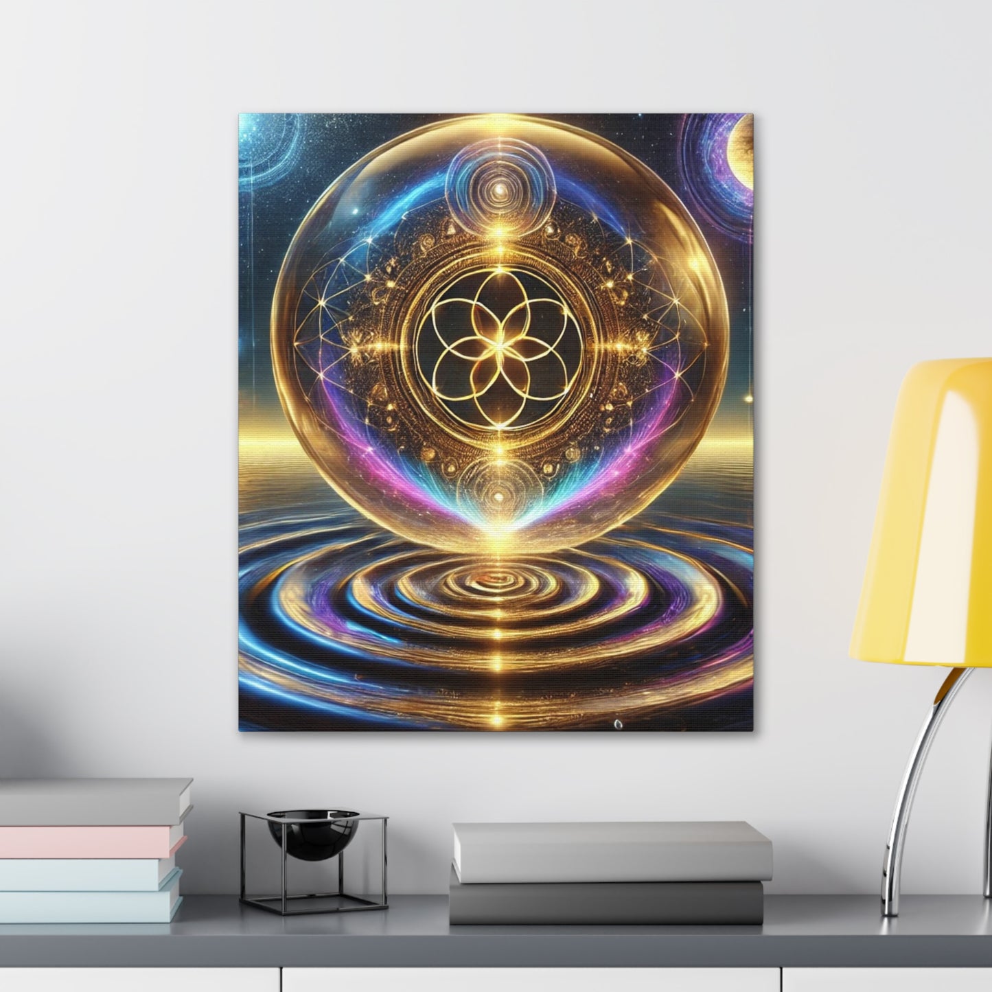 Sacred Geometry Art Canvas Ed. 26