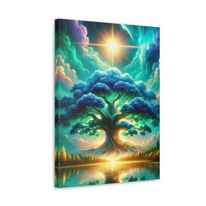 Trees of Light Art Canvas Ed. 13