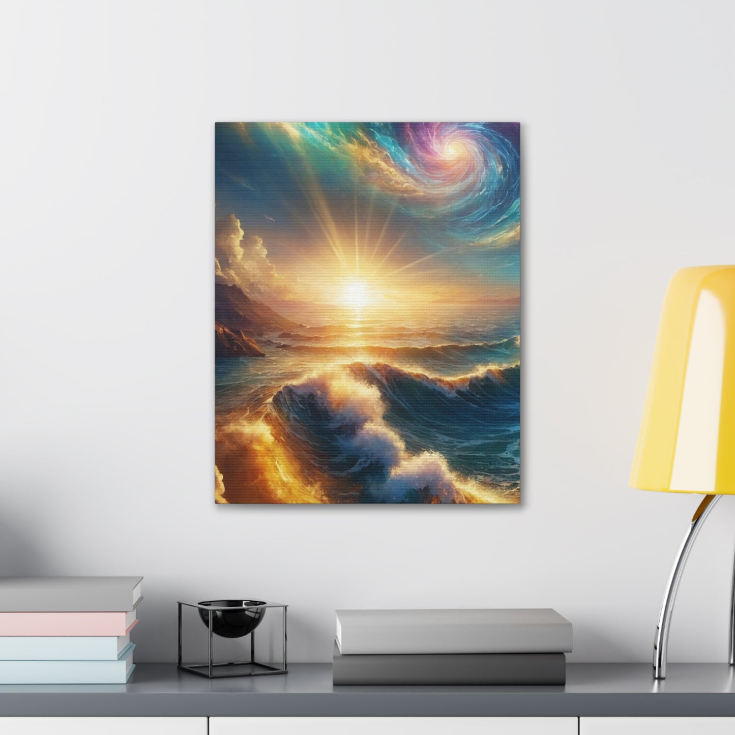 Serene Ocean Art Canvas Ed. 18