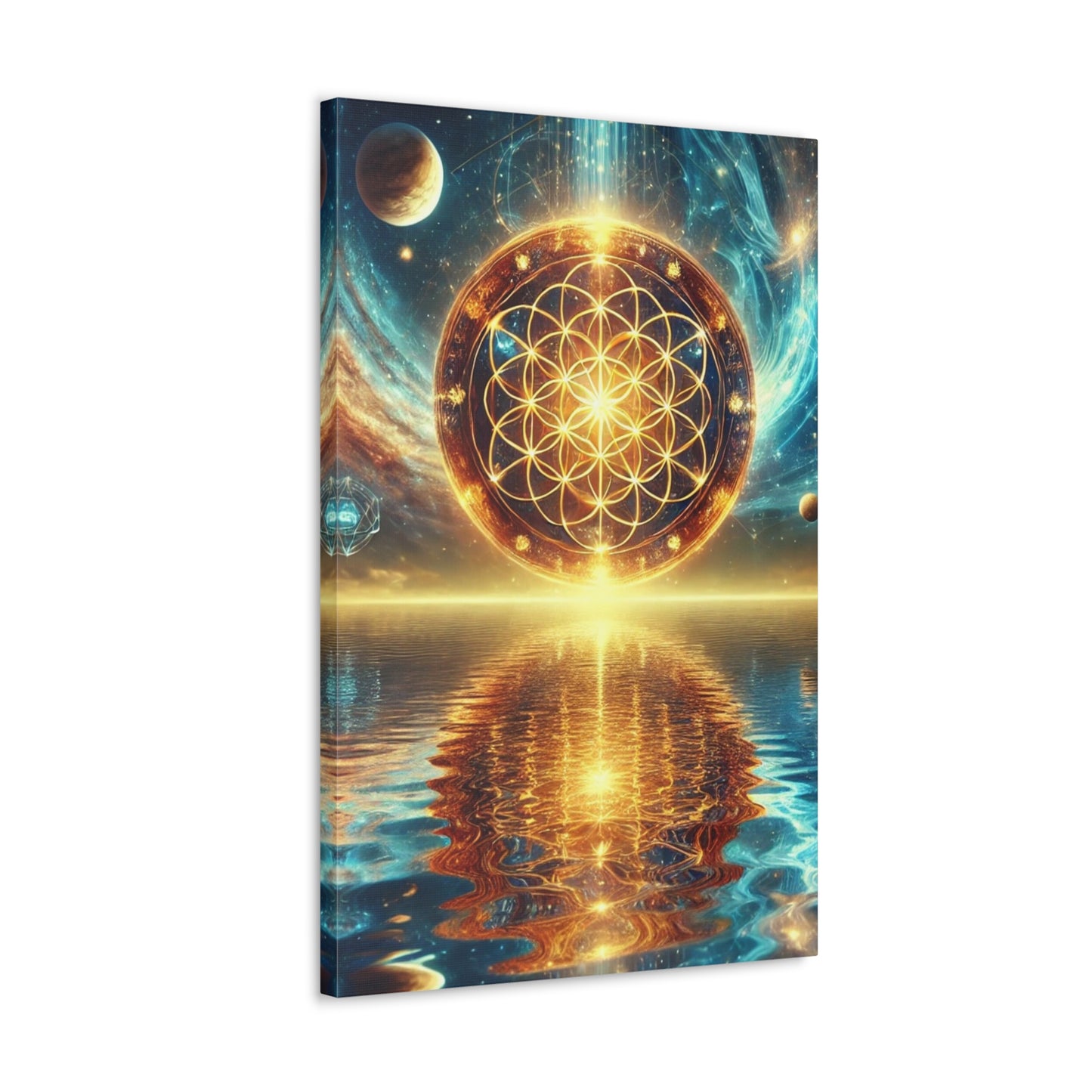 Sacred Geometry Art Canvas Ed. 49