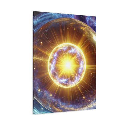 Energetic Orbs Art Canvas Ed. 12