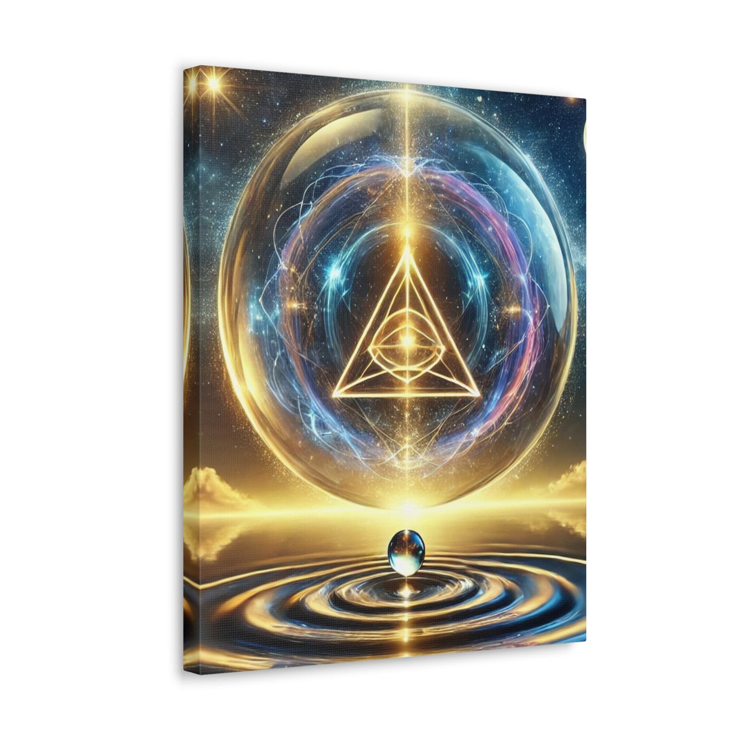 Sacred Geometry Art Canvas Ed. 33