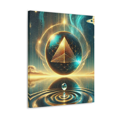 Sacred Geometry Art Canvas Ed. 35