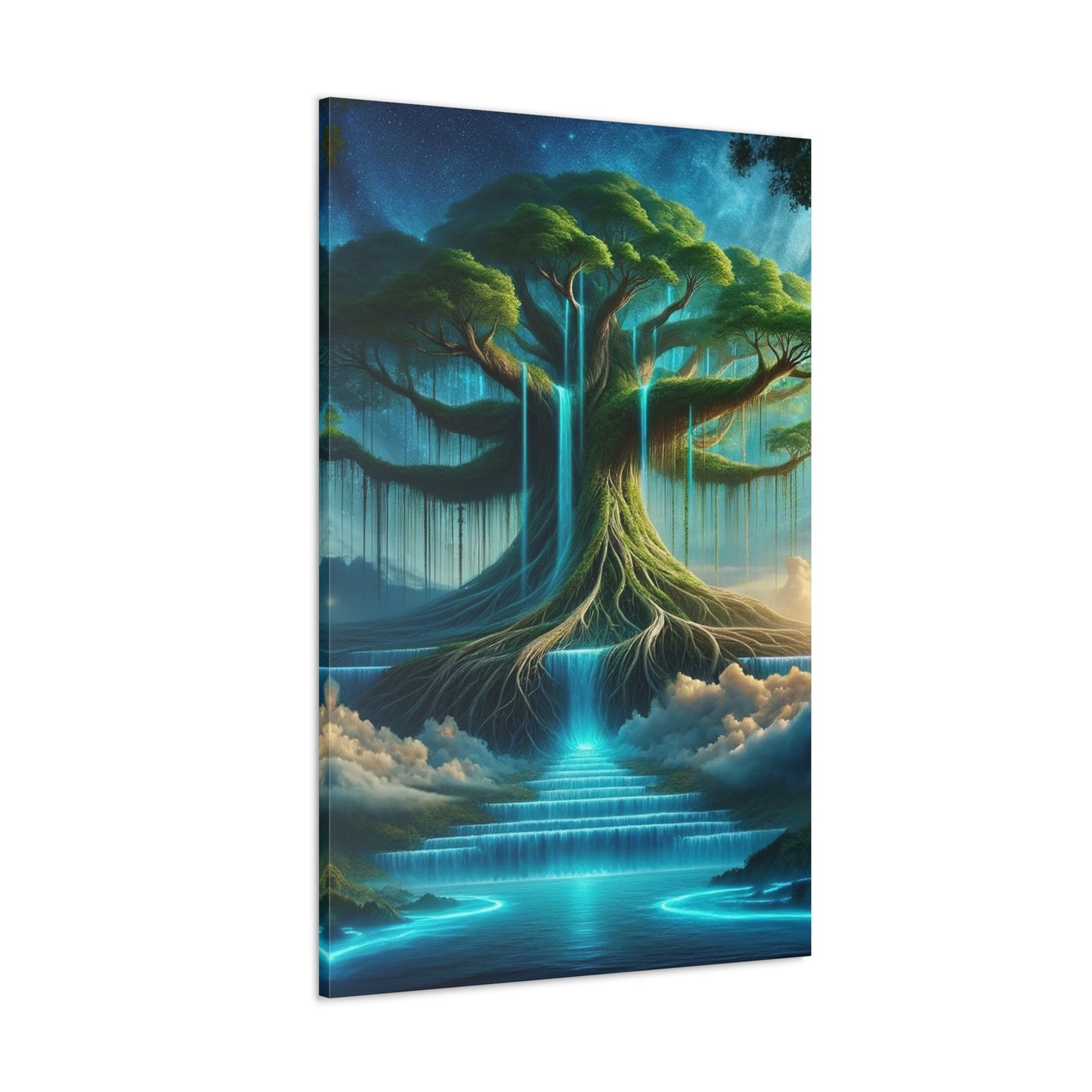 Trees of Light Art Canvas Ed. 6