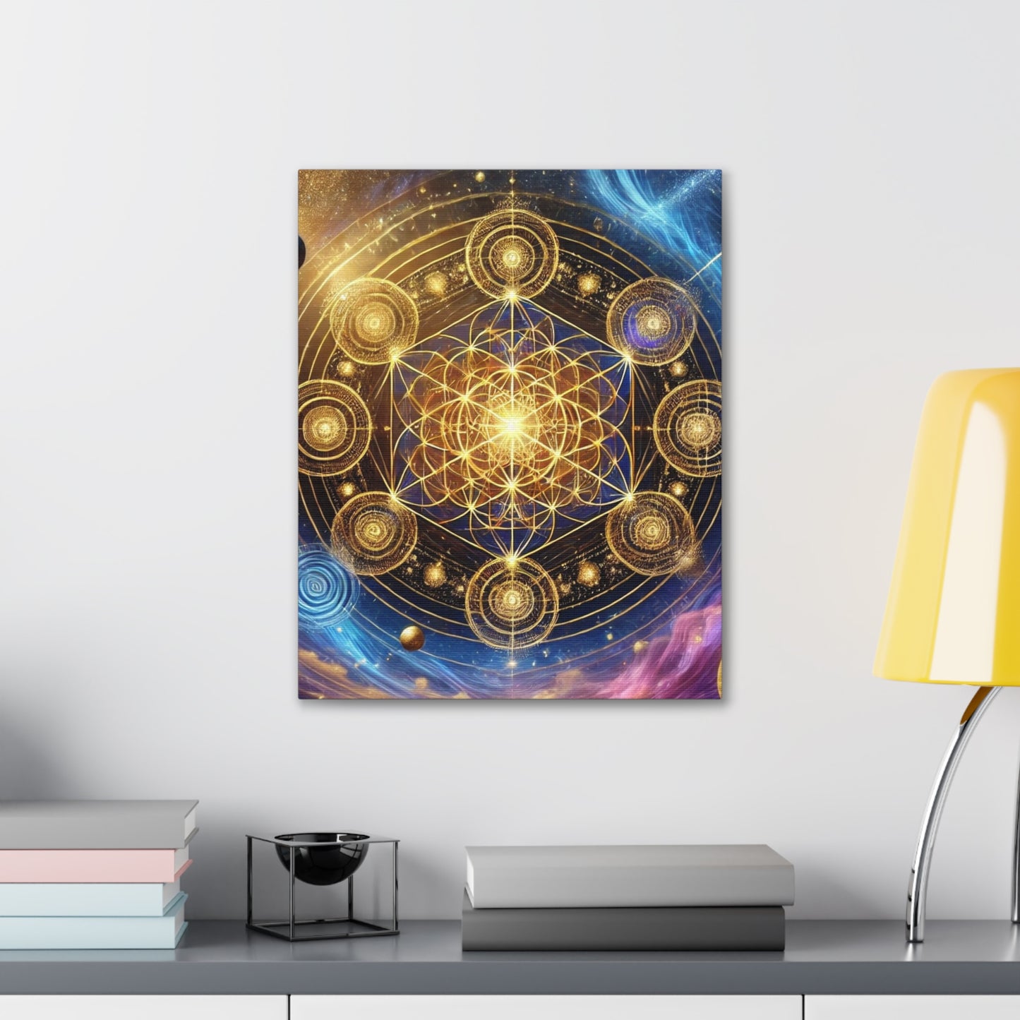 Sacred Geometry Art Canvas Ed. 68