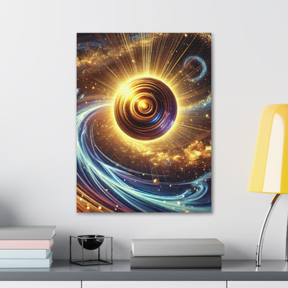 Energetic Orbs Art Canvas Ed. 4