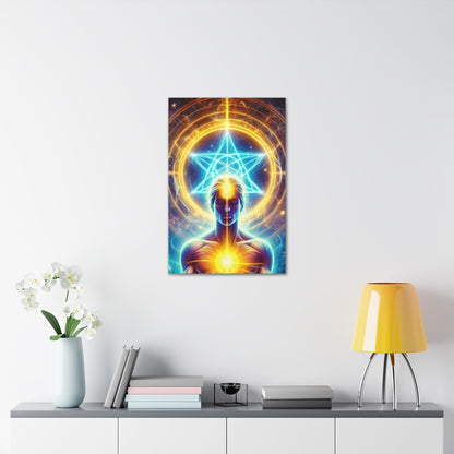 Divine Intelligence Art Canvas Ed. 16