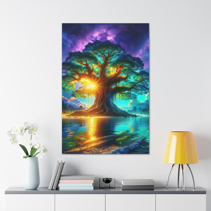 Trees of Light Art Canvas Ed. 14