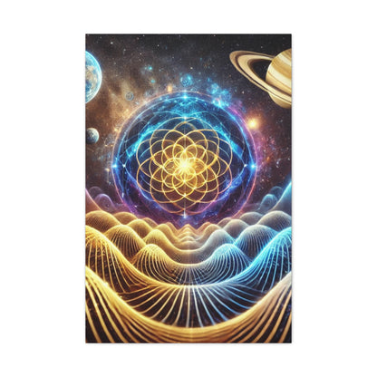 Sacred Geometry Art Canvas Ed. 8