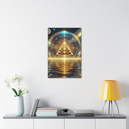 Sacred Geometry Art Canvas Ed. 42