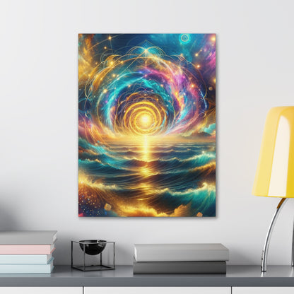 Serene Ocean Art Canvas Ed. 17