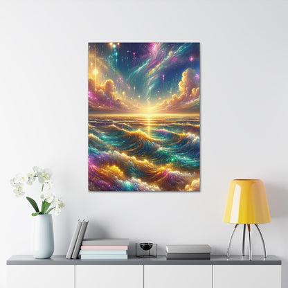 Serene Ocean Art Canvas Ed. 13