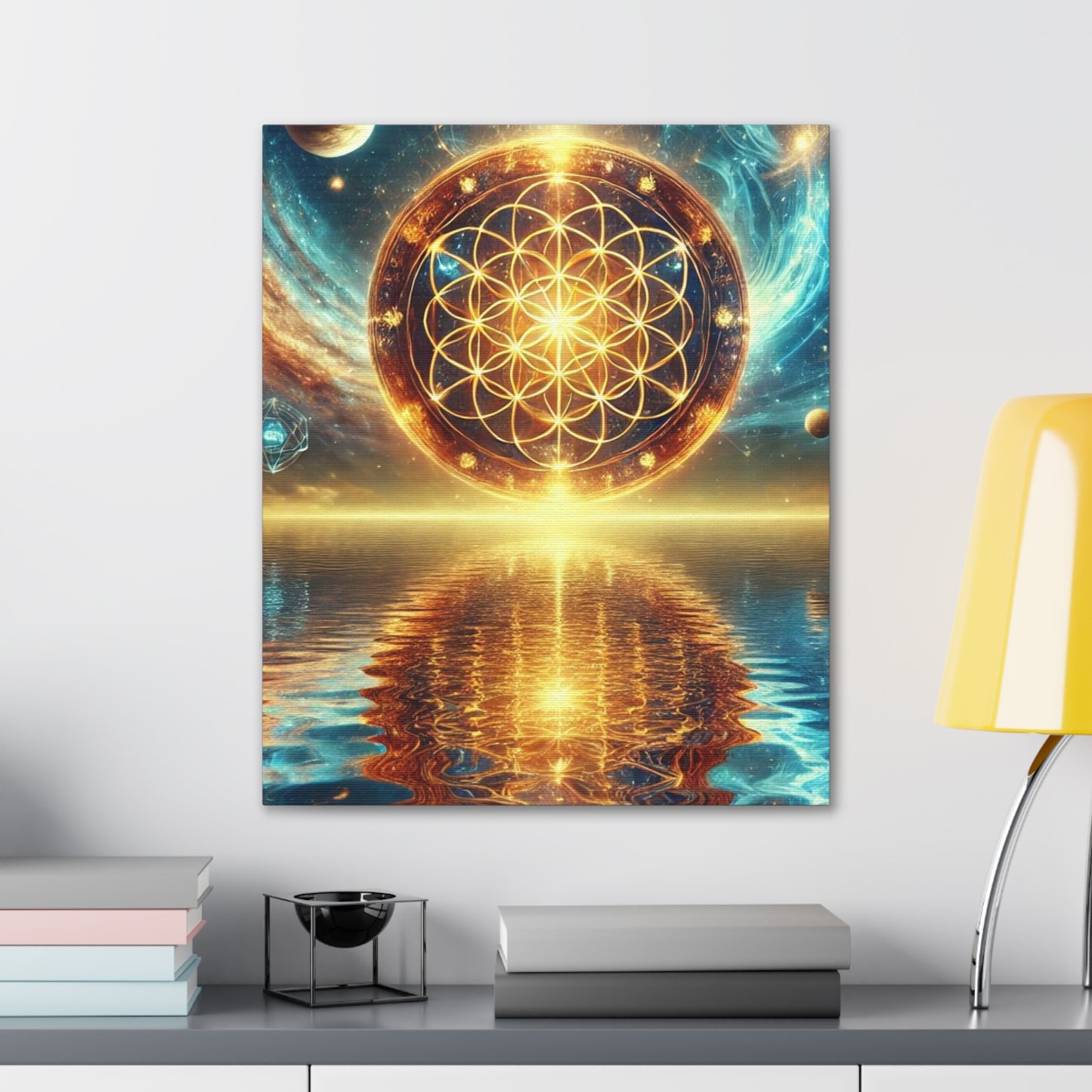 Sacred Geometry Art Canvas Ed. 49