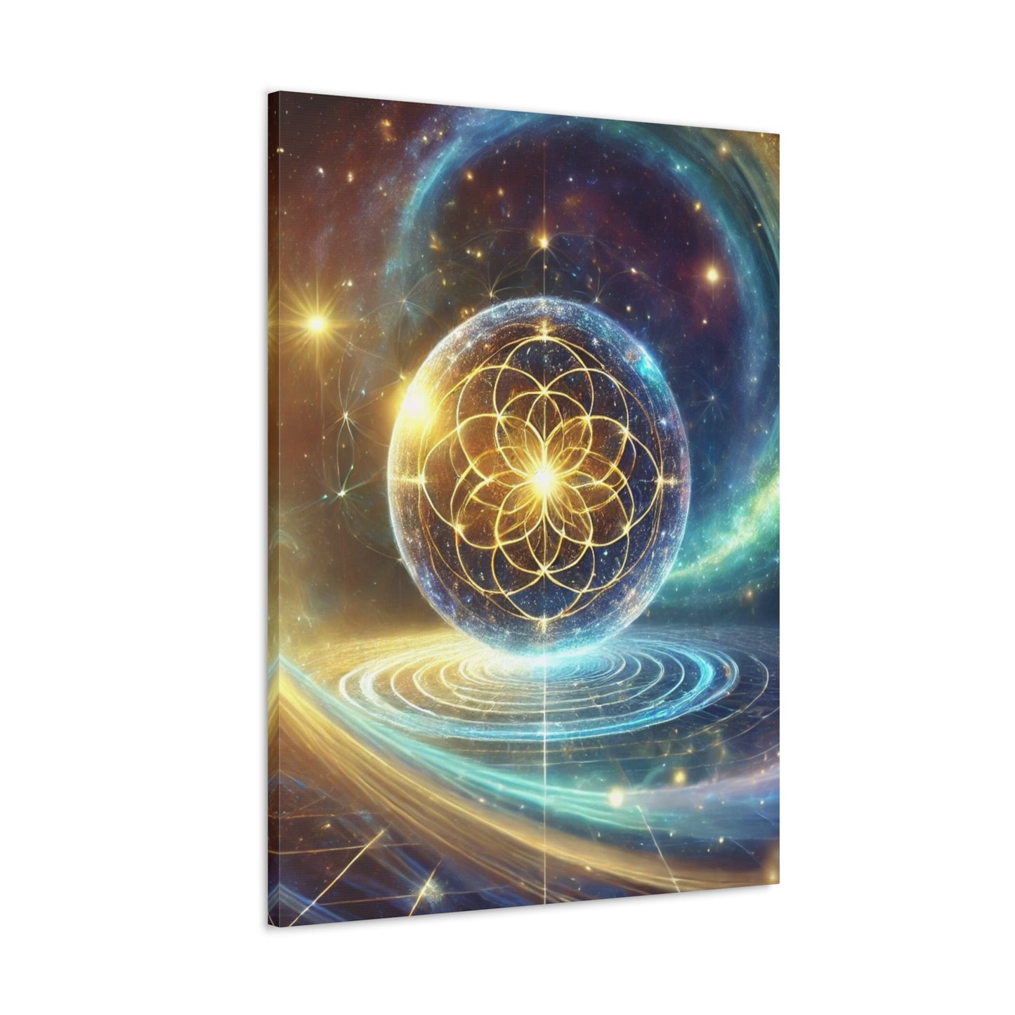 Sacred Geometry Art Canvas Ed. 56