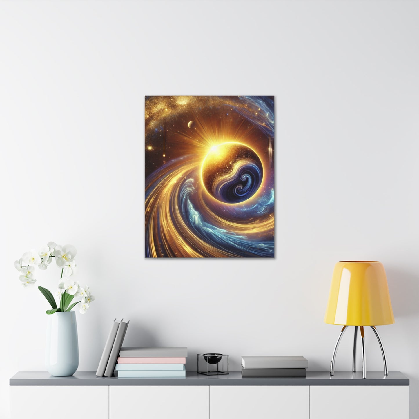 Energetic Orbs Art Canvas Ed. 17