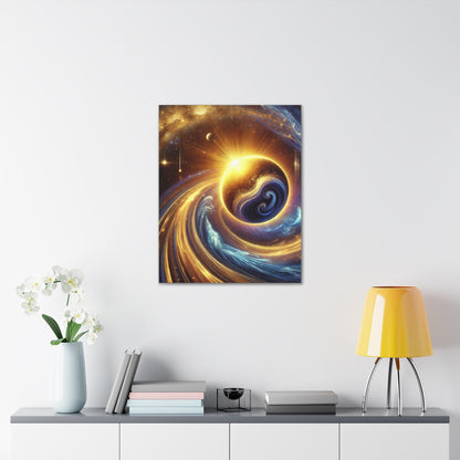 Energetic Orbs Art Canvas Ed. 17