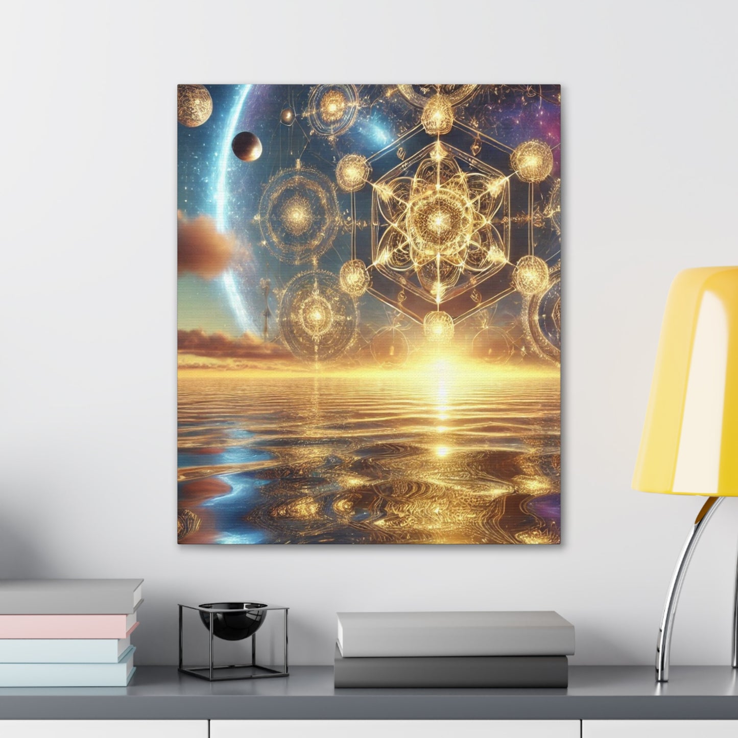 Sacred Geometry Art Canvas Ed. 94