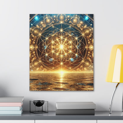 Sacred Geometry Art Canvas Ed. 97