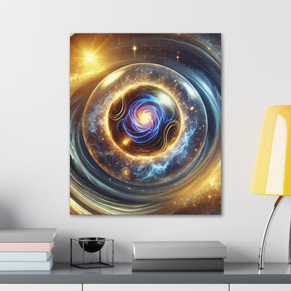 Energetic Orbs Art Canvas Ed. 14