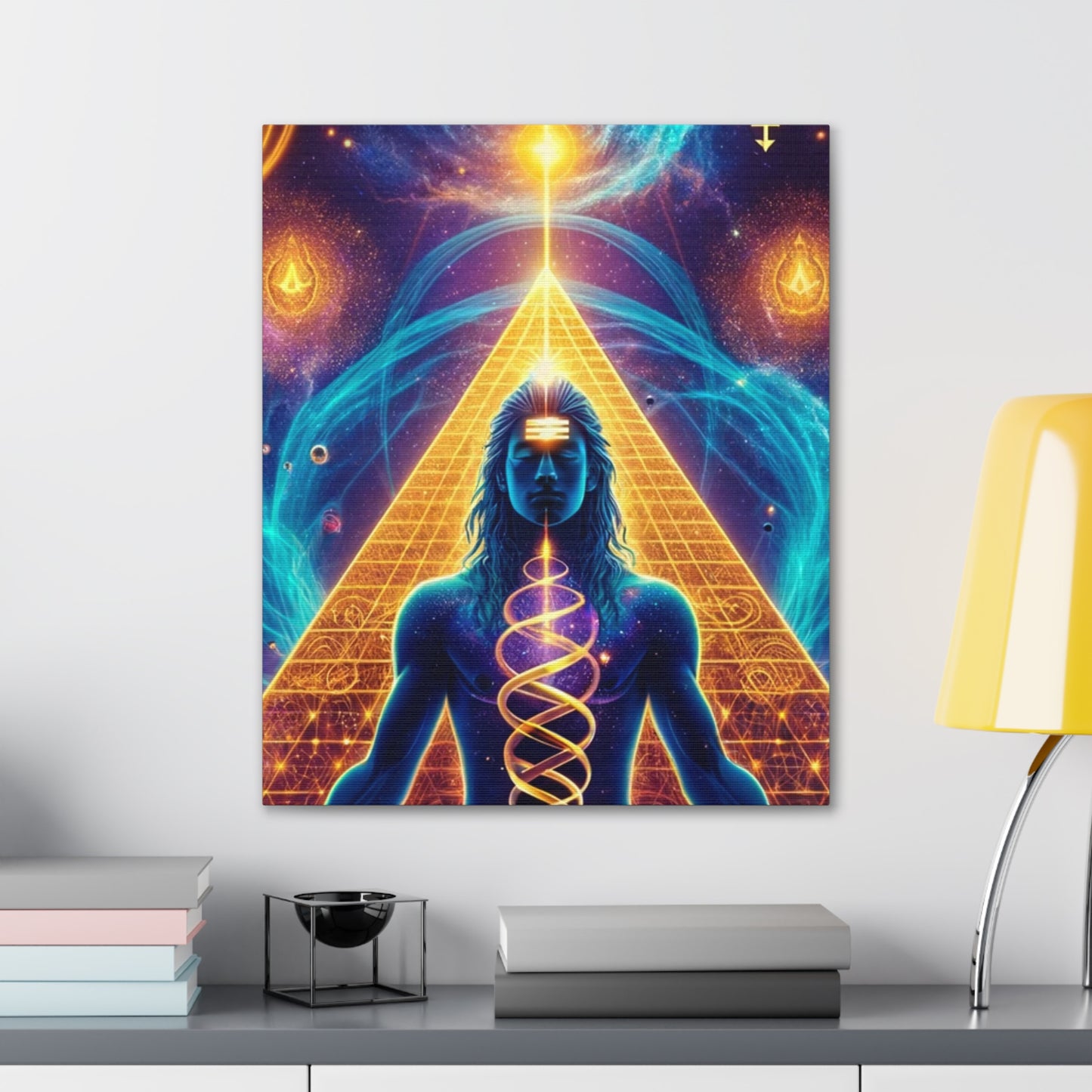 Quantum Entanglement Art Canvas Ed. 12