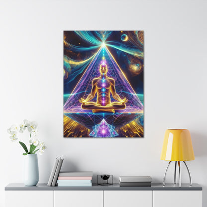 Quantum Entanglement Art Canvas Ed. 3