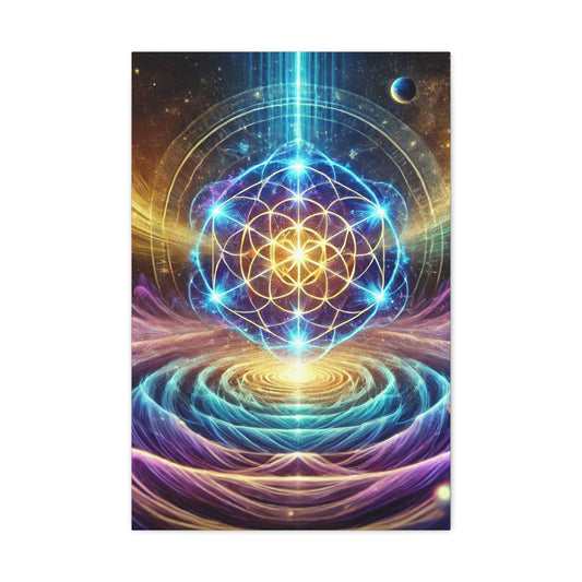 Sacred Geometry Art Canvas Ed. 4