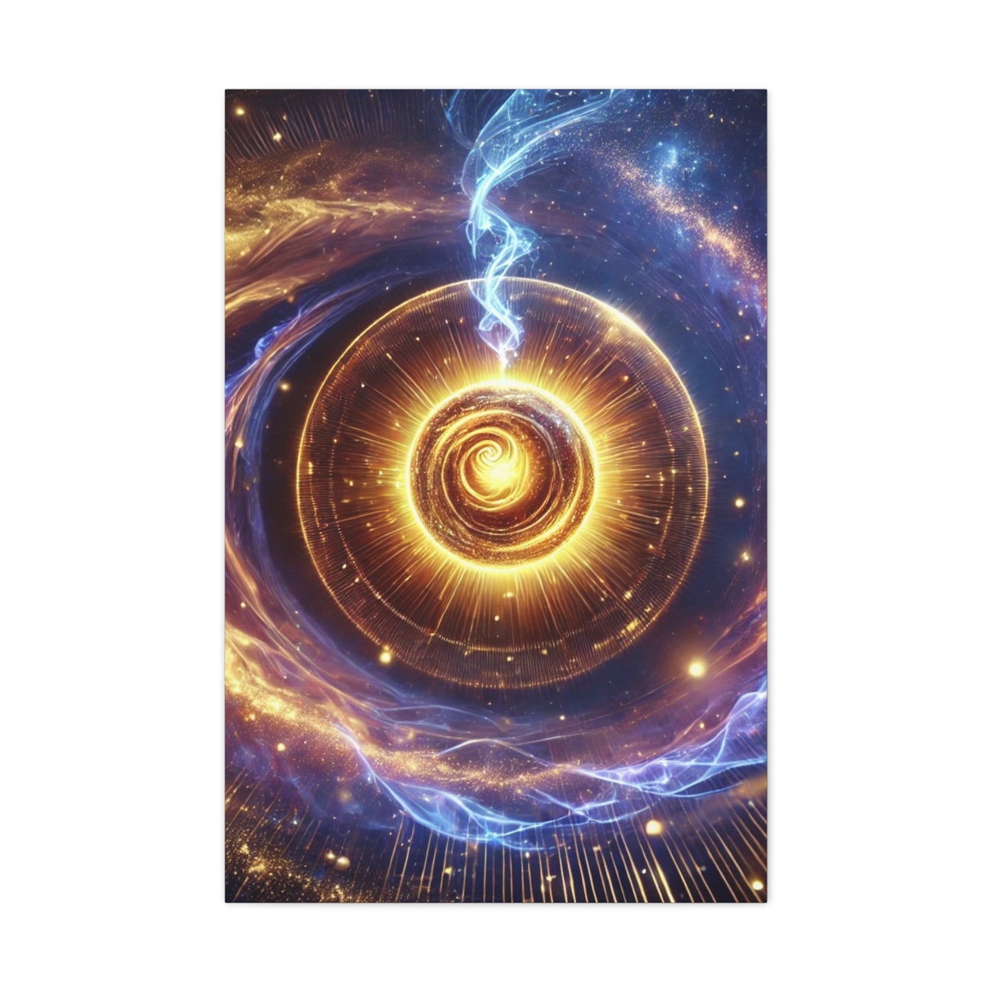 Energetic Orbs Art Canvas Ed. 11