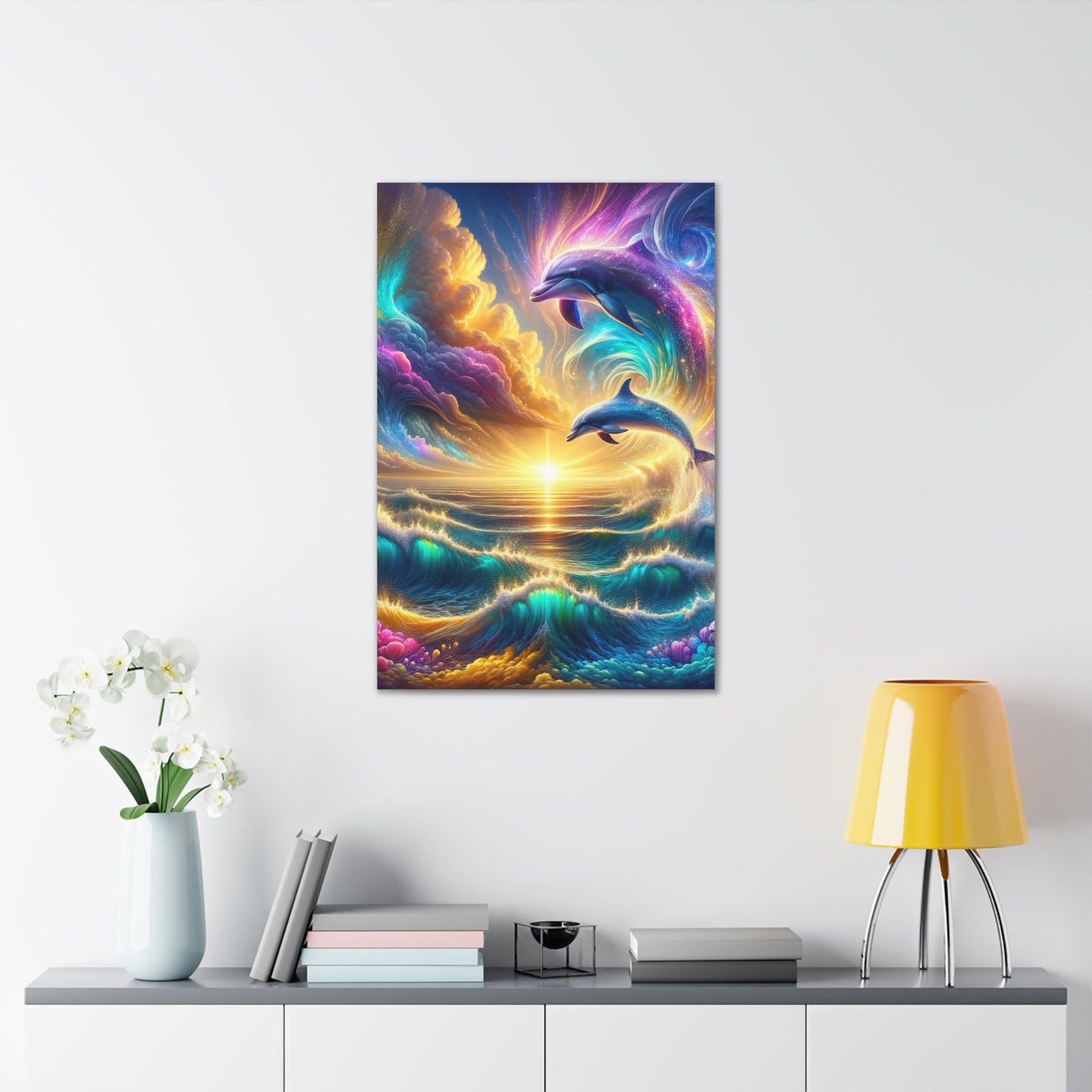 Serene Ocean Art Canvas Ed. 9