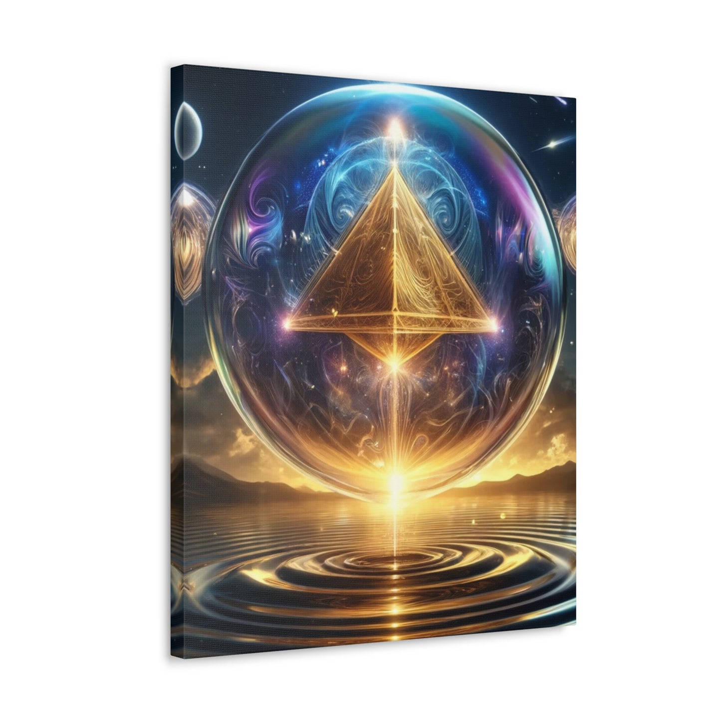 Sacred Geometry Art Canvas Ed. 32