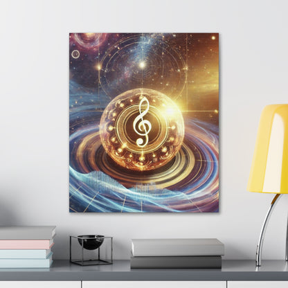 Sacred Geometry Art Canvas Ed. 63