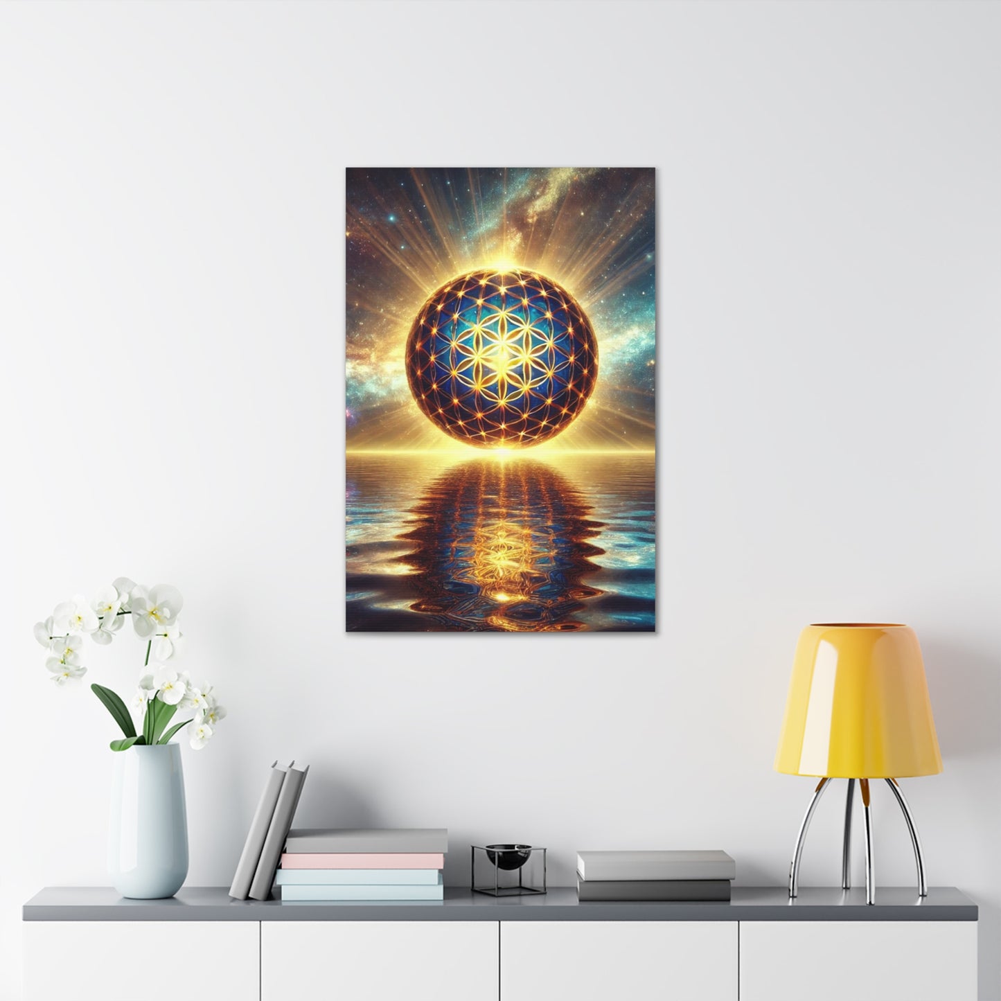 Sacred Geometry Art Canvas Ed. 47