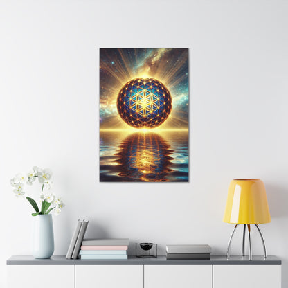 Sacred Geometry Art Canvas Ed. 47