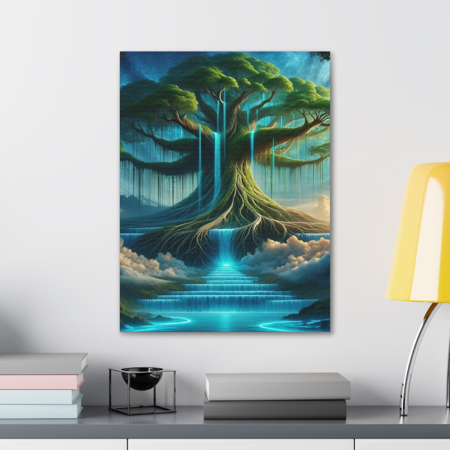 Trees of Light Art Canvas Ed. 6