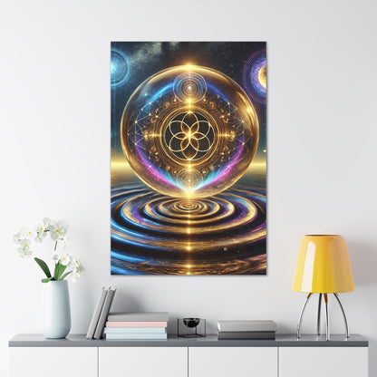 Sacred Geometry Art Canvas Ed. 26