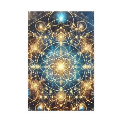 Sacred Geometry Art Canvas Ed. 70