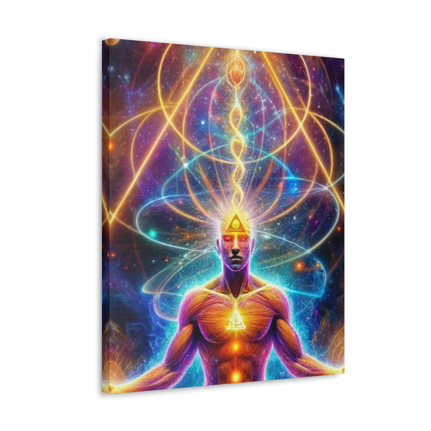 Quantum Entanglement Art Canvas Ed. 9