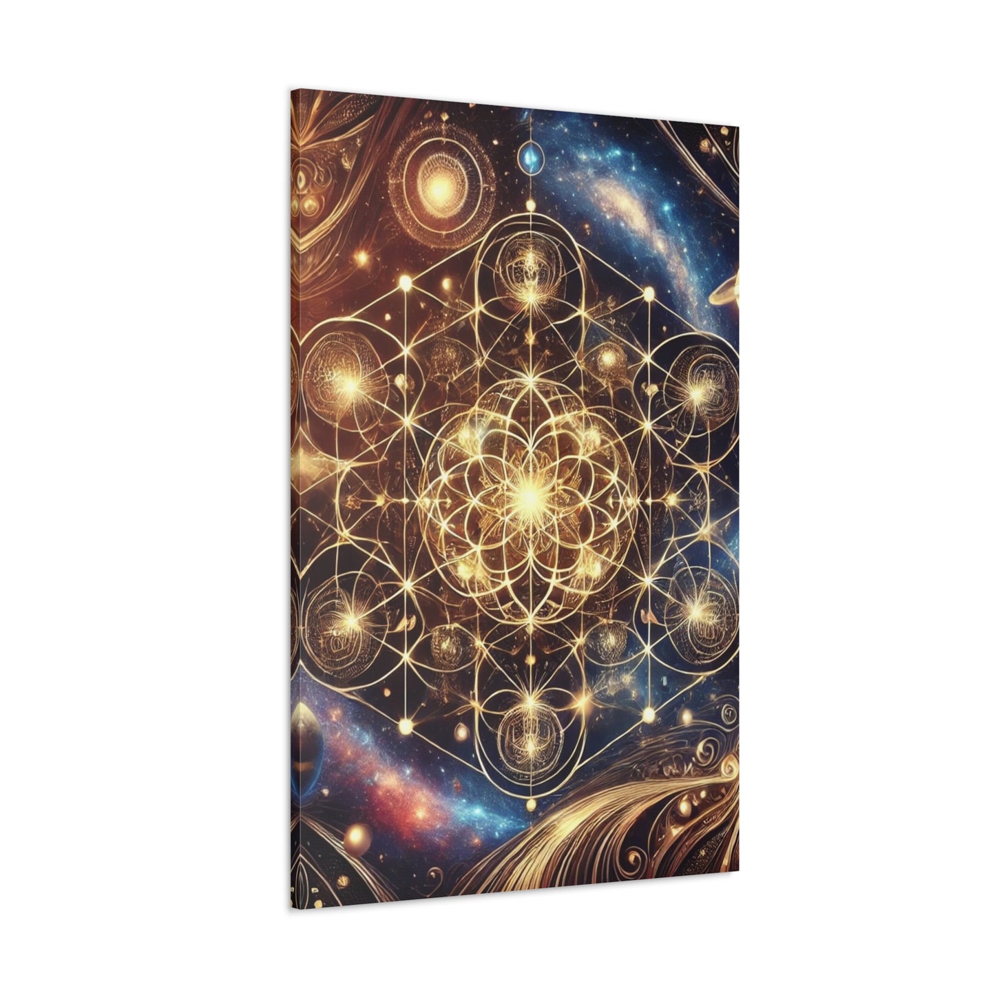 Sacred Geometry Art Canvas Ed. 78