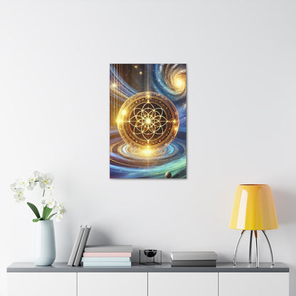 Sacred Geometry Art Canvas Ed. 57