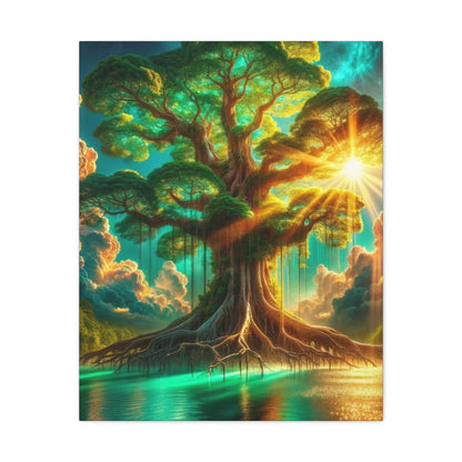 Trees of Light Art Canvas Ed. 12