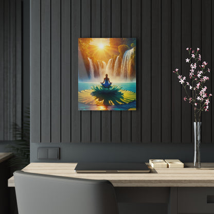 Blissful Lotus Acrylic Print Ed. 13