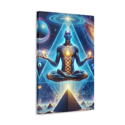 Quantum Entanglement Art Canvas Ed. 23