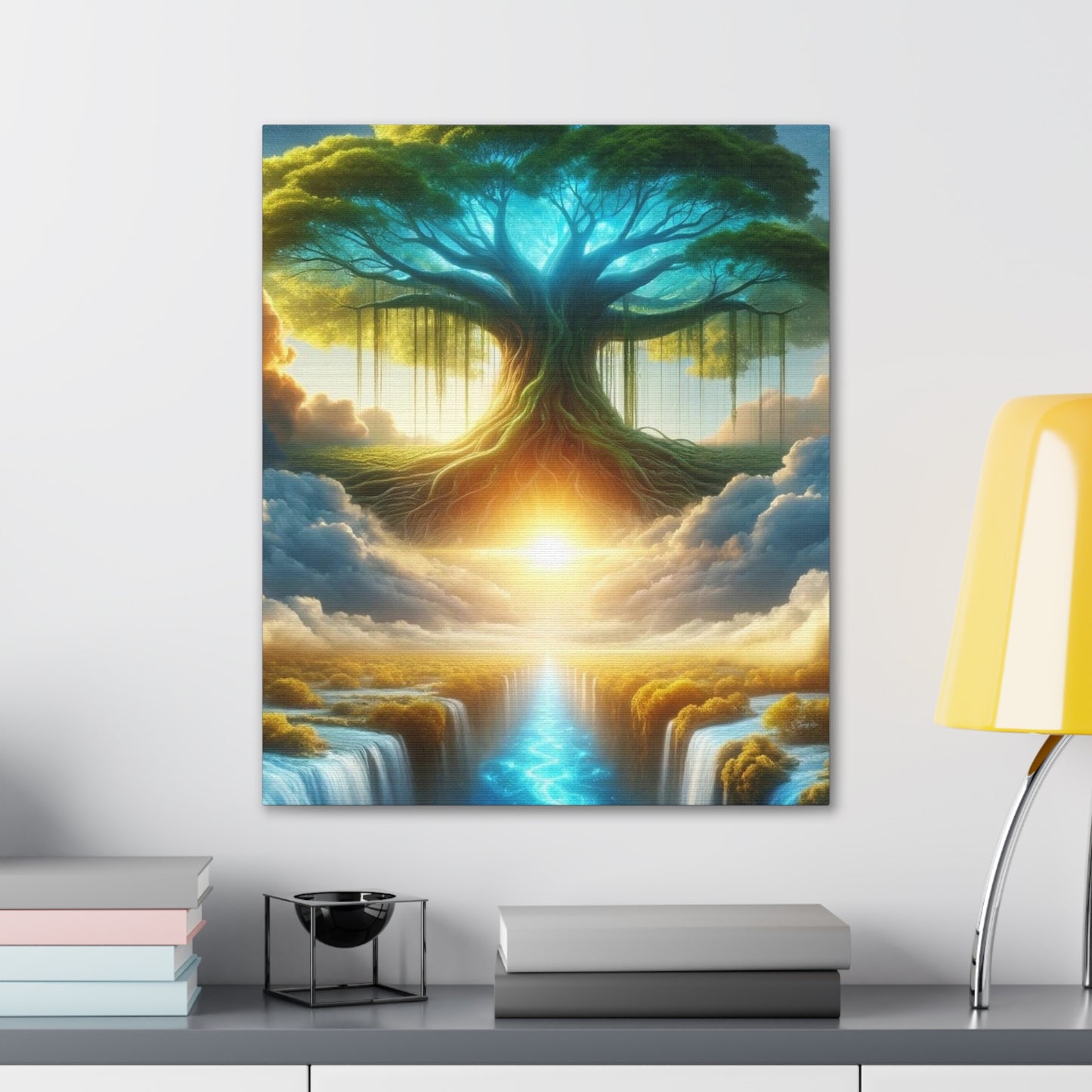 Trees of Light Art Canvas Ed. 5