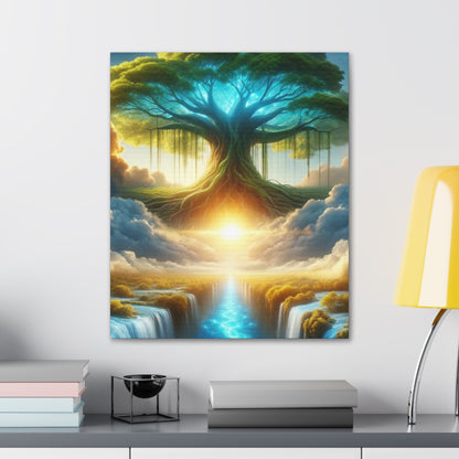 Trees of Light Art Canvas Ed. 5