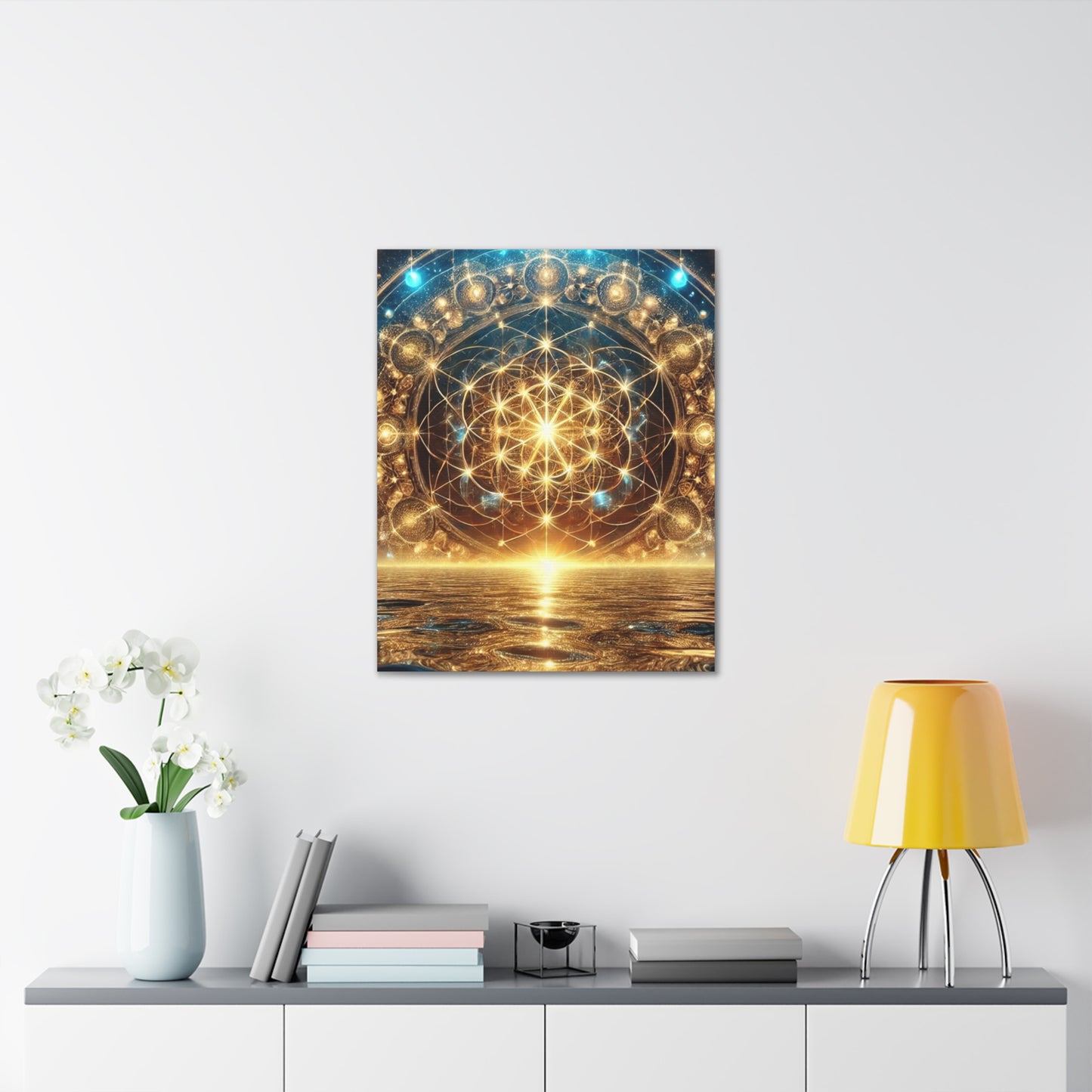 Sacred Geometry Art Canvas Ed. 97